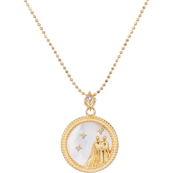 MAJYA Strieborný prívesok s retiazkou MOONLIGHT GEMINI 10880 64582013