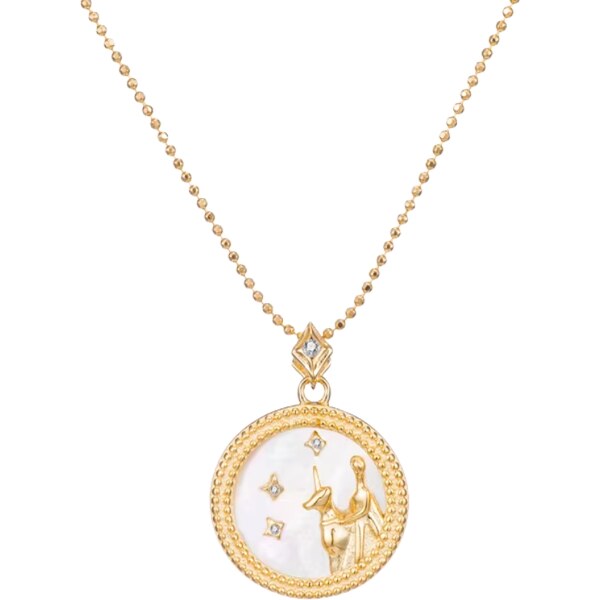 MAJYA Strieborný prívesok s retiazkou MOONLIGHT VIRGO 10883 64582005