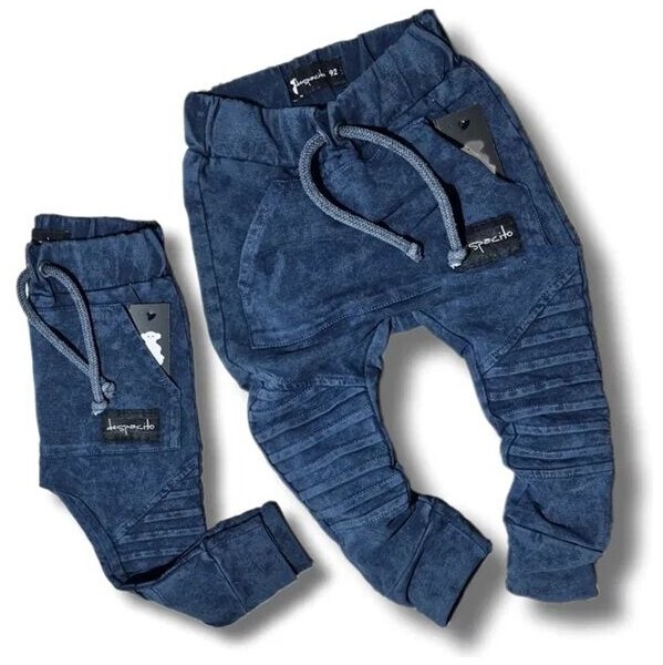 Despacito tepláky stripe slim Dark blue 62619768