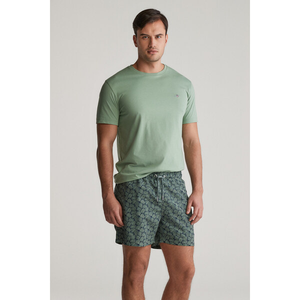 PLAVKY GANT ROPE PRINT SWIM SHORTS EVENING BLUE 62622117