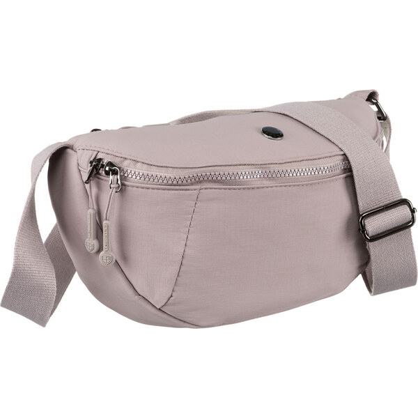 Peterson Dámska kapsička z polyesteru vo farbe lila s predným vreckom 62623420