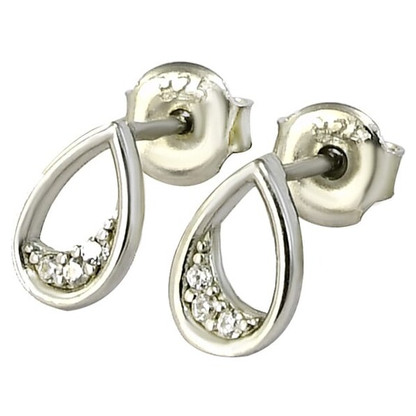 Strieborné náušnice Glare 713 62630455