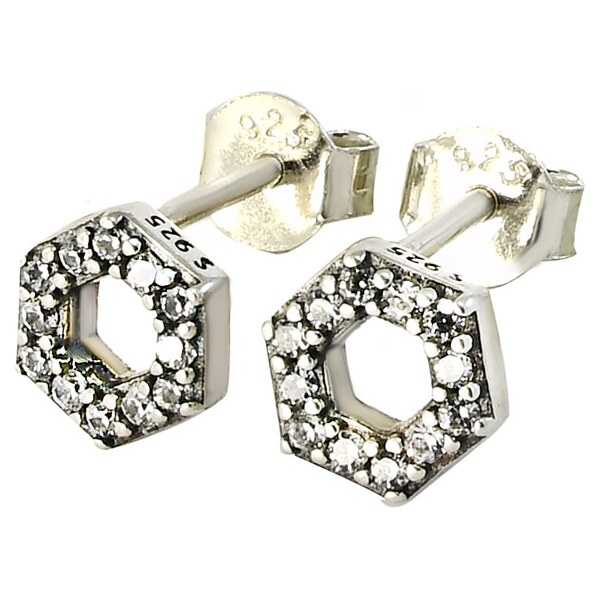 Strieborné náušnice Glare 709 62630451