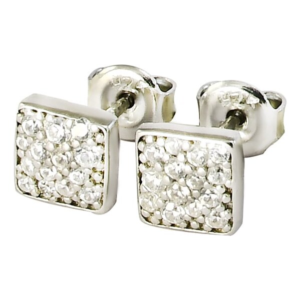 Strieborné náušnice Glare 716 62630458