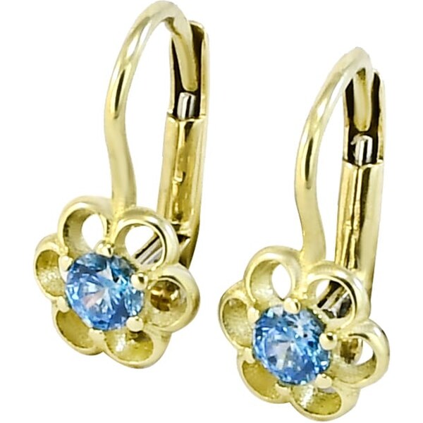 Zlaté náušnice detské Glare 277 62630461