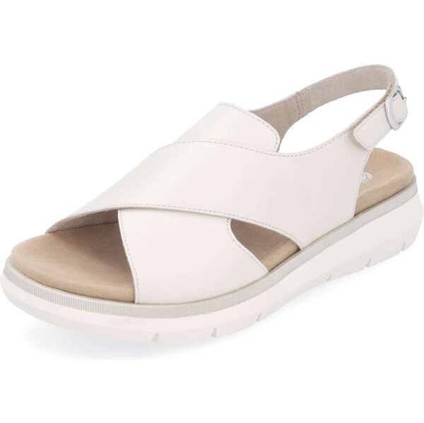 RIEKER Dámske sandále REMONTE D2K56-60 béžová S5 62631796