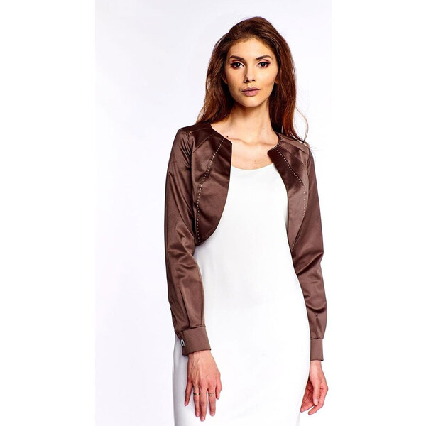 Glara Saténové bolerko 62633302