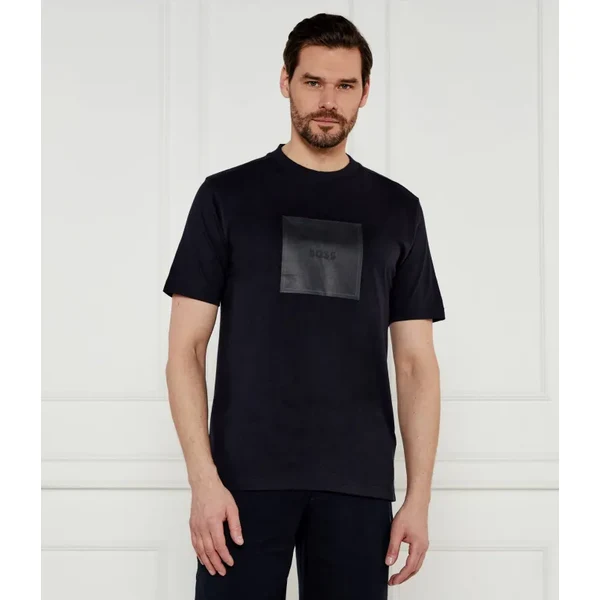 BOSS GREEN Tričko Logo Rib | Regular Fit 62635373