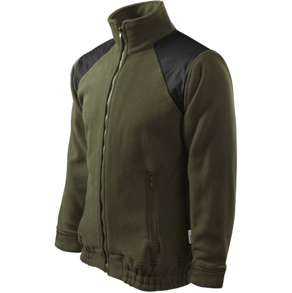 MALFINI, a.s. Bunda Hi-Q fleece unisex military 69 (štítok značky) 66083977