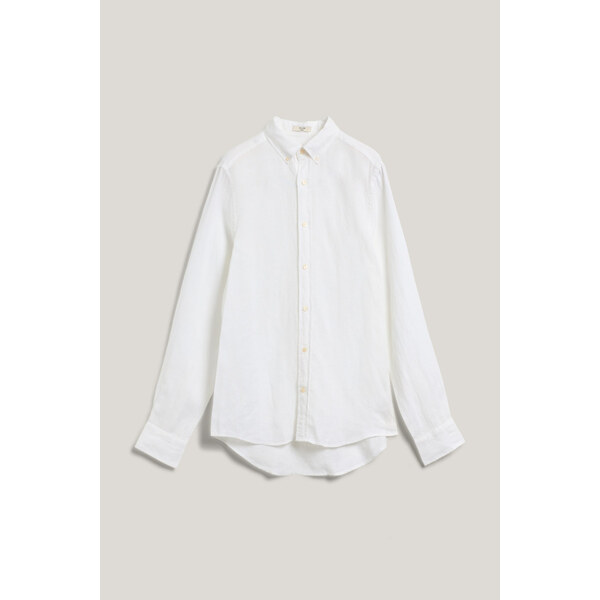 KOŠEĽA GANT SLIM LINEN SHIRT WHITE 62638495