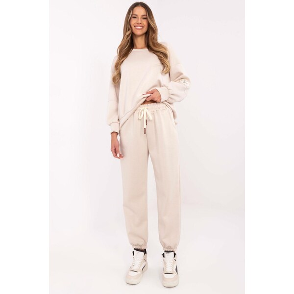 MladaModa Tepláková súprava model 87986 béžová 62639675