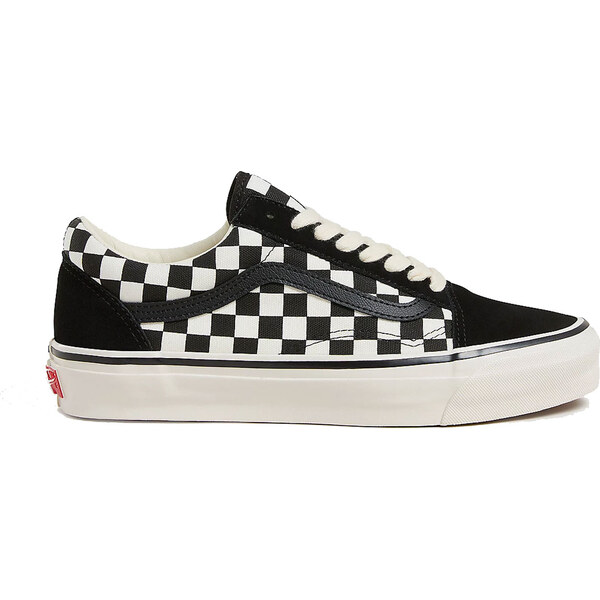 Vans LX Old Skool Checkerboard Shoe Black White - Pánske - Tenisky 66360262