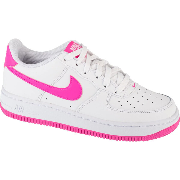Bielo ružové dámske tenisky Nike Air Force 1 Gs FV5948-102 62646999