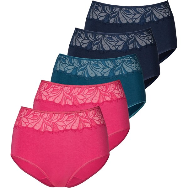 VIVANCE Nohavičky námornícka modrá / petrolejová / ružová 63140477