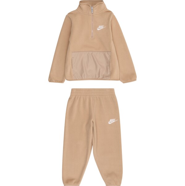 Nike Sportswear Joggingová súprava Essent kapučíno / biela 62663192