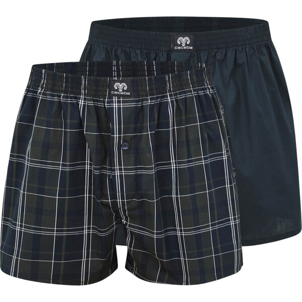 CECEBA Boxerky námornícka modrá / olivová / biela 62663528