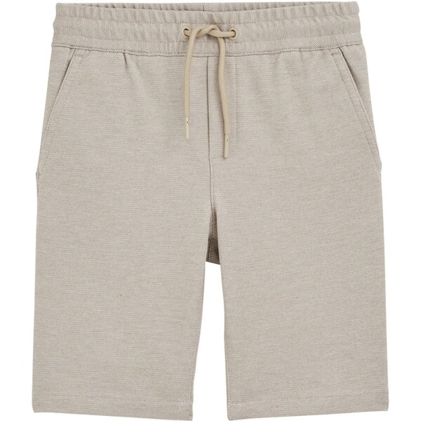 WE Fashion Nohavice béžová melírovaná 62730303