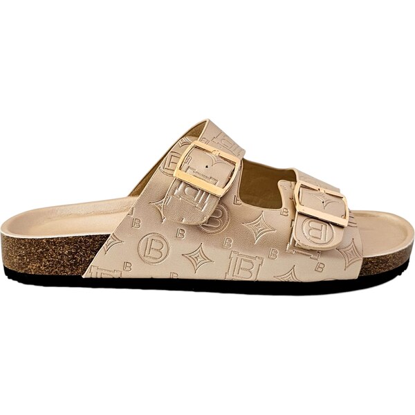 Zlaté Šľapky Laura Biagiotti Calf Gold 62654997