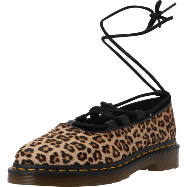 Dr. Martens Baleríny s ramienkom Elphie II hnedá / kapučíno / čierna 63017674