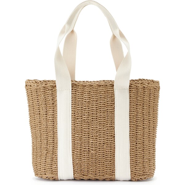 VIVANCE Shopper béžová / biela 57902310