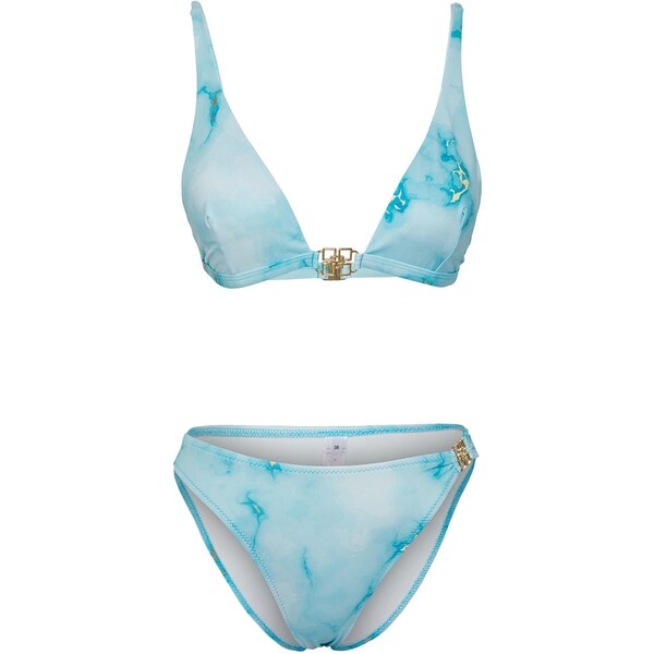 Trendyol Bikiny tmelová / azúrová / svetlomodrá 63160291