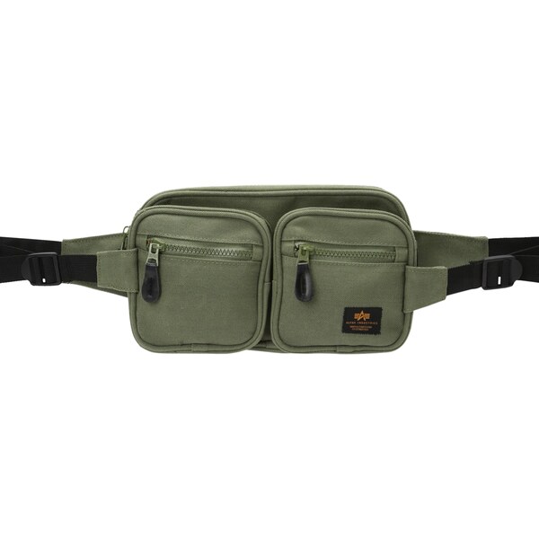 ALPHA INDUSTRIES Ľadvinka olivová / čierna 62663657