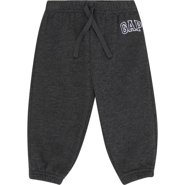 GAP Nohavice antracitová / biela 63162340