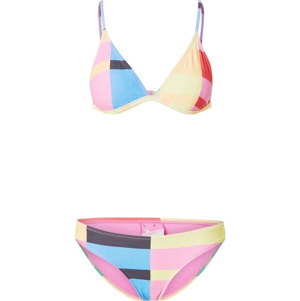 RIP CURL Bikiny svetlomodrá / žltá / ružová / červená 63162659