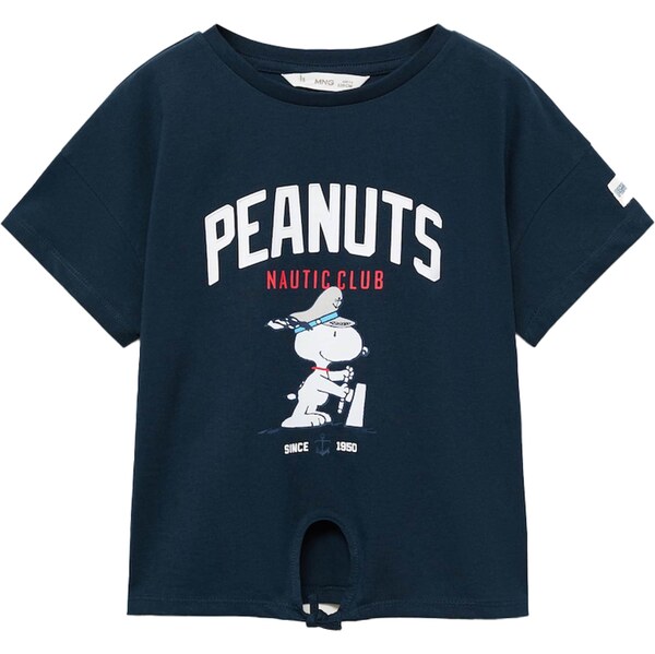 MANGO KIDS Tričko SYPEANUT námornícka modrá / červená / biela 62663668