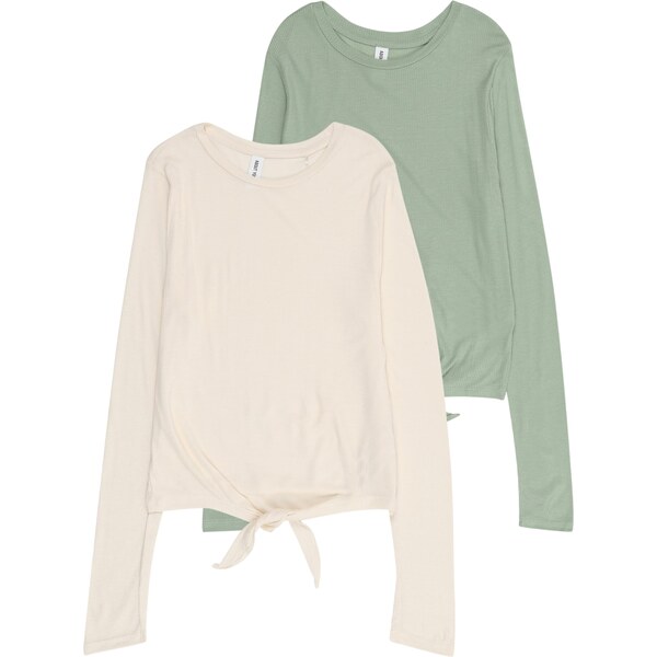 ABOUT YOU Tričko Lulu krémová / nefritová 63162187