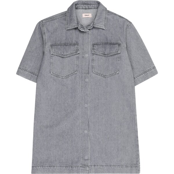 ONLY GIRLS Šaty sivý denim 62902581