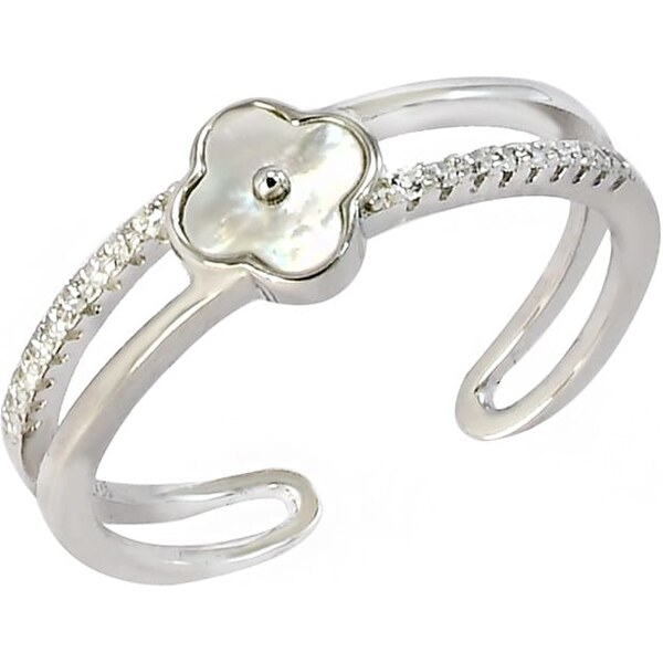 Strieborný prsteň Glare 841 62670806