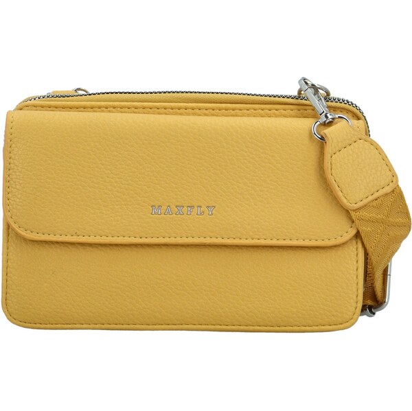 Dámska crossbody kabelka žltá - MaxFly Taisia žltá 62701427