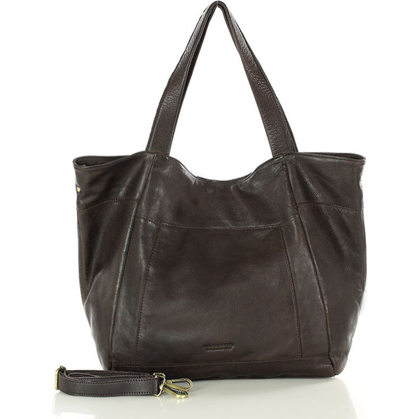 MARCO MAZZINI Veľká nákupná taška s vreckom | čokoládová vs119c 62679106