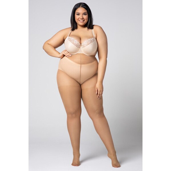 Pančuchy pre moletky QUEEN SIZE CHARLOTTE 20 DEN Mona 62675333