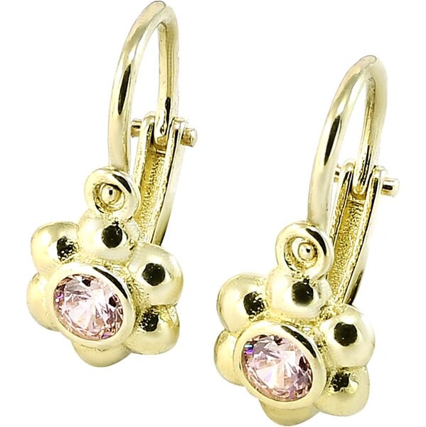 Zlaté náušnice detské Glare 287 62692050