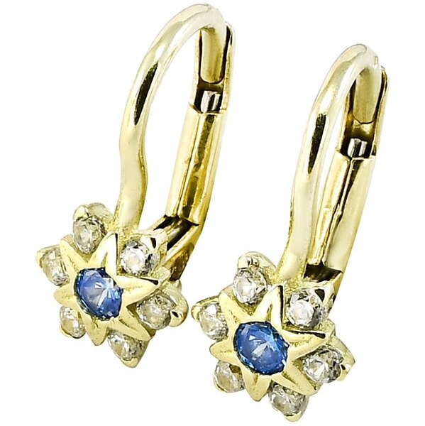 Zlaté náušnice detské Glare 288 62692051