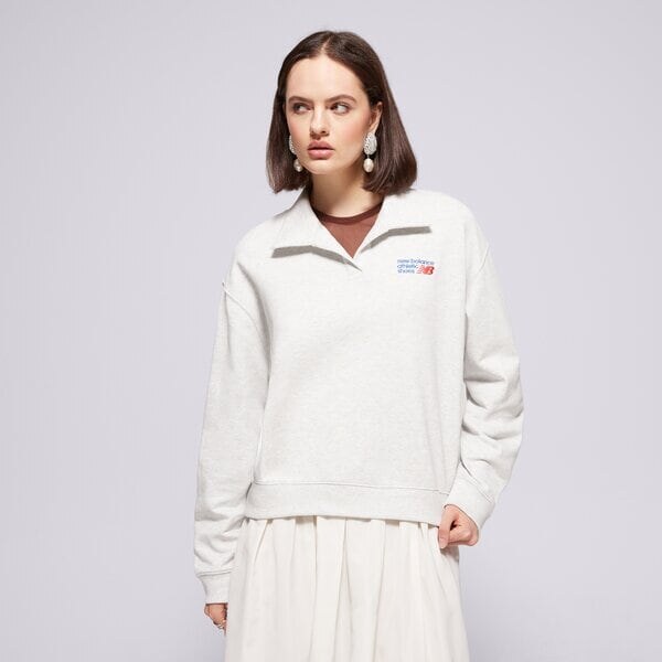 New Balance Mikina French Terry Polo Tričko Tričko Tričko ženy 62426167