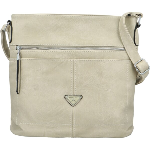 Dámska crossbody kabelka krémová - Romina & Co Bags Kelly krémová 62701403