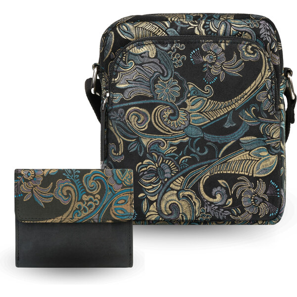 Paolo Peruzzi Dámska darčeková sada - malá kožená peňaženka a dámska 62701443