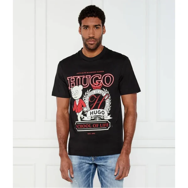 HUGO Tričko Daporoni | Loose fit 62701485