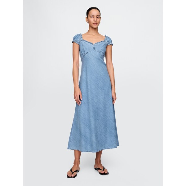 GAP Dámske Džínsové maxi šaty 731349-00 66266220