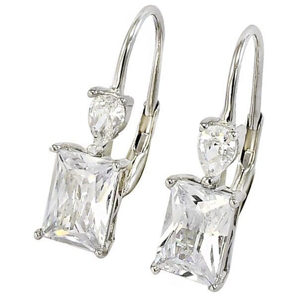 Strieborné náušnice Glare 726 62714060