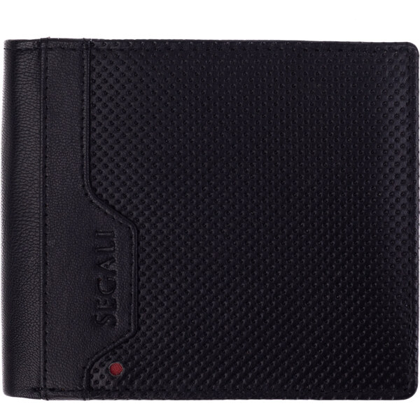 SEGALI Pánska kožená peňaženka 1039T black 66586608