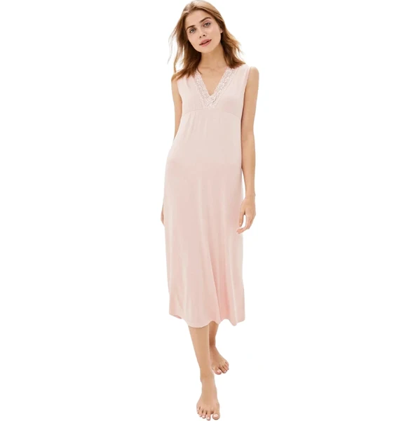 Luisa Moretti Dámska nočná bambusová košieľka BIANCA 62721355