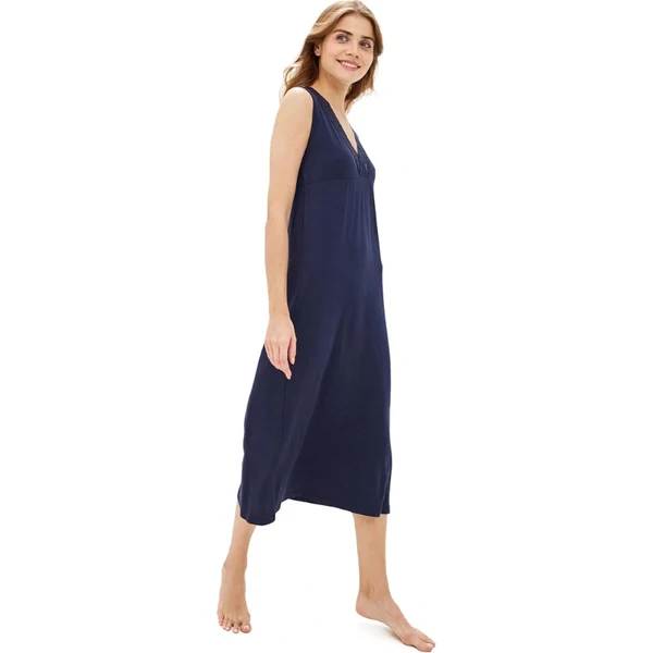 Luisa Moretti Dámska nočná bambusová košieľka BIANCA 62721353