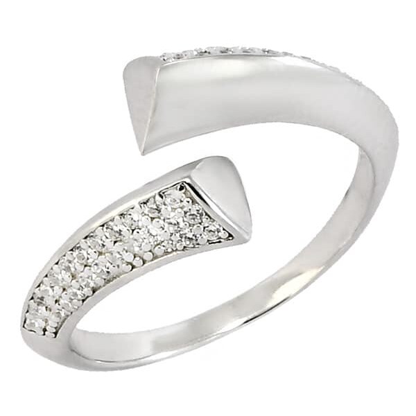 Strieborný prsteň Glare 846 62721124