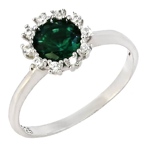 Strieborný prsteň Glare 855 62721132