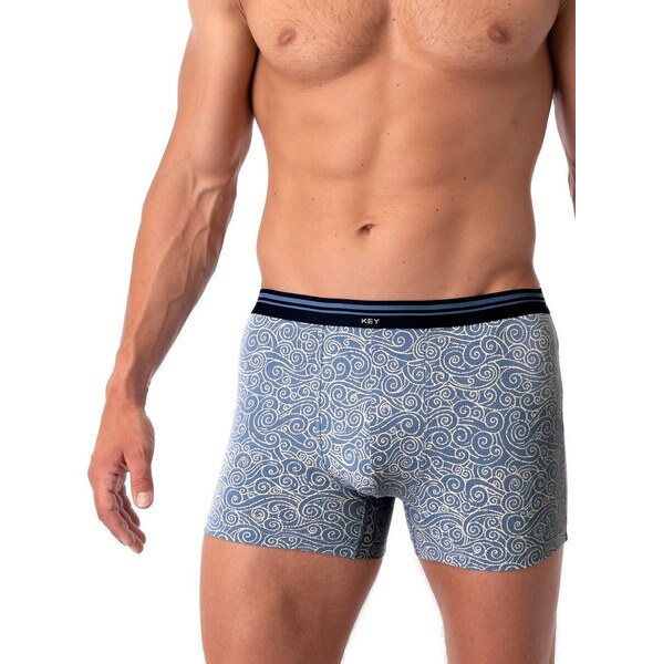 Pánske boxerky so vzorom Key MXH 748 A25 M-2XL 65151639