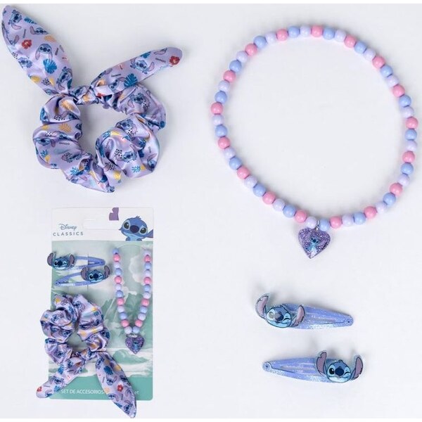 LILO AND STITCH Štvordielna sada dievčenských doplnkov Stitch 65151656